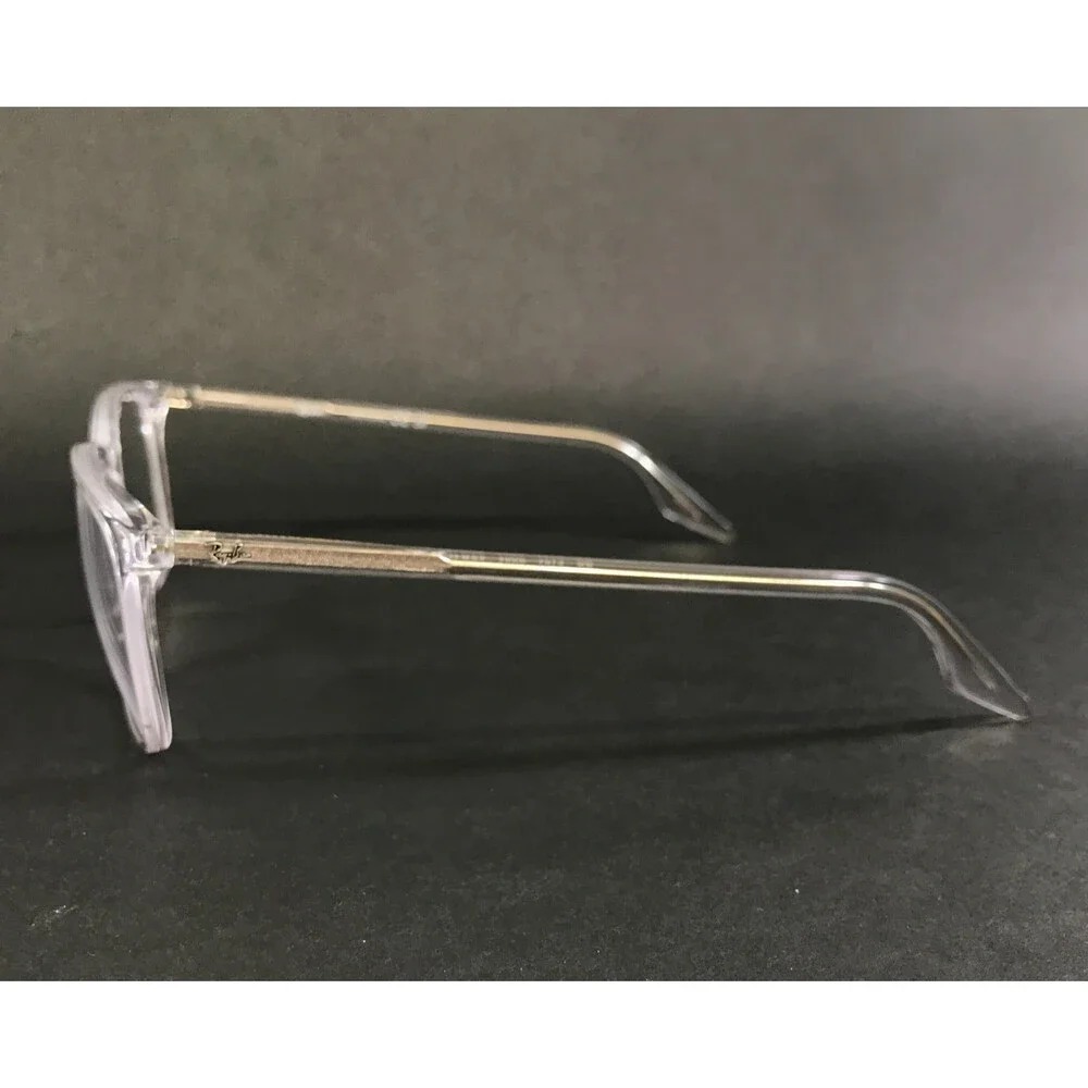 Ray-Ban Eyeglasses Frames RB5421 2001 Polished Clear Square Full Rim 53-19-145
